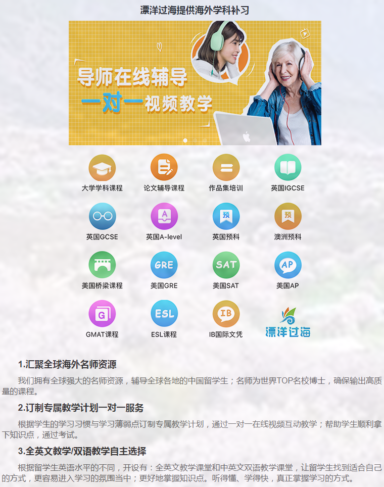 留学课程辅导：GCSE辅导/IGCSE辅导-41